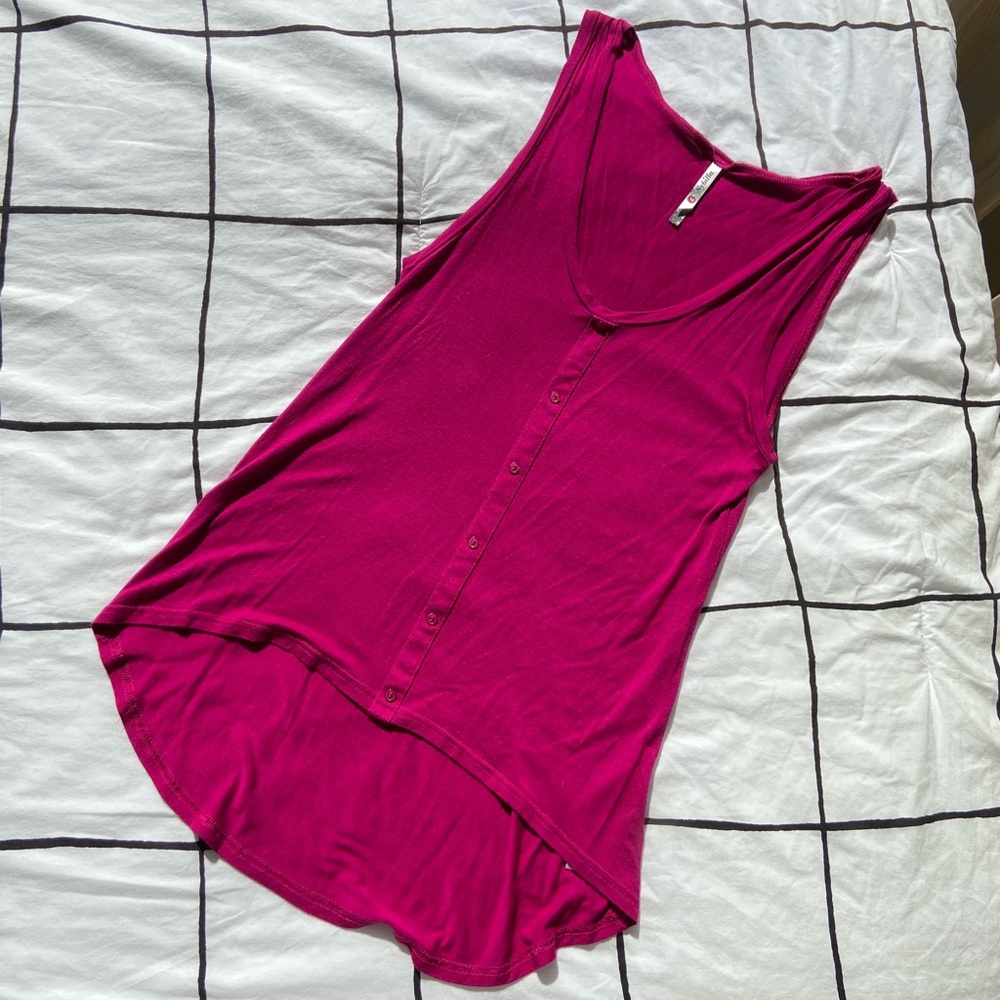 Medium Pink Tank Top